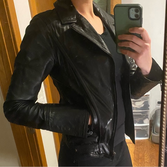 Vintage Diesel Leather Jacket - Picture 1 of 7